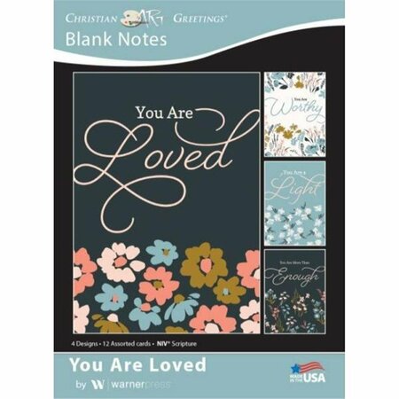 GO-GO NIV You are Loved Encouragement Card, 12PK GO3321755